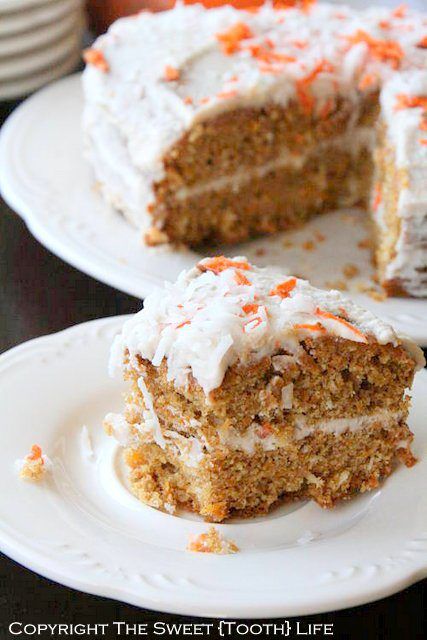 Triple Coconut Sweet Potato Cake | The Sweet Tooth Life