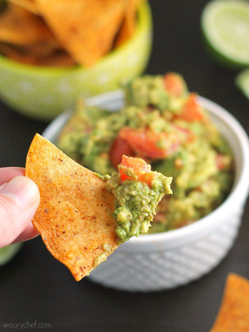 Chili Lime Baked Chips - Born to Be Dipped!