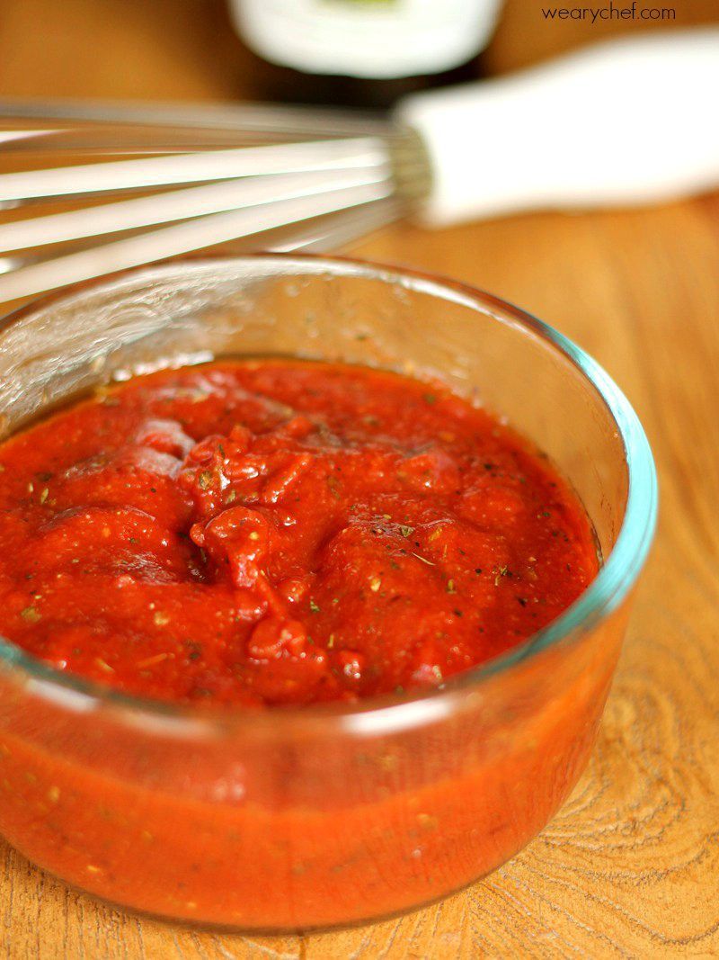 Perfect Homemade Pizza Sauce Recipe for Under a Dollar! - The Weary Chef