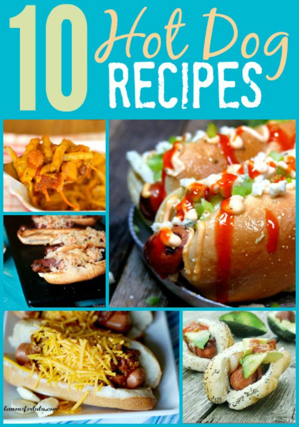 Get creative with your hot dogs with these 10 fun recipes!