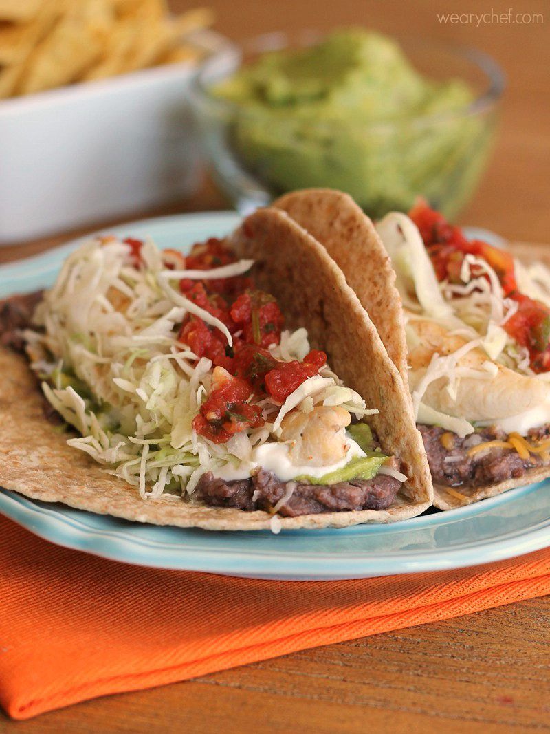 7-Layer Tacos: Your favorite dip turned dinner! - wearychef.com