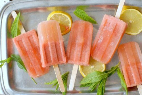 Costa Rican Watermelon Mojito Popsicles - watermelon recipes