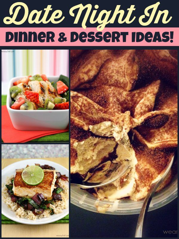 Date-Night-In Dinner and Dessert Ideas with Breyers Gelato