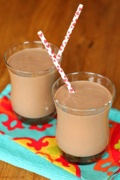 Dark Chocolate Protein Smoothies