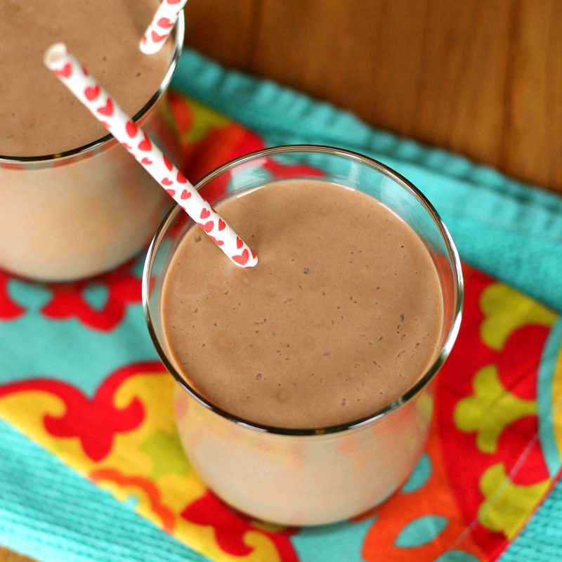 Dark Chocolate Protein Smoothies