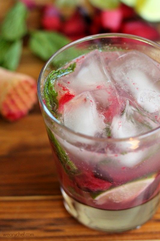 Plum Coconut Mojito - wearychef.com