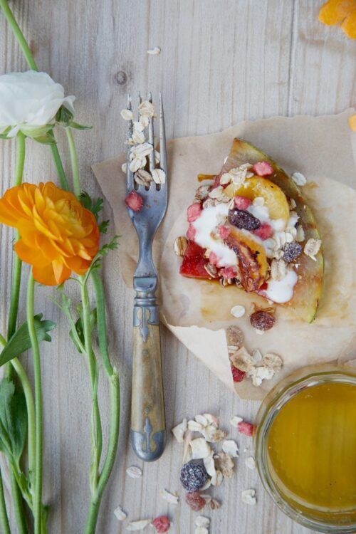 Grilled Watermelon with Honey Glazed Mandarin - watermelon recipes