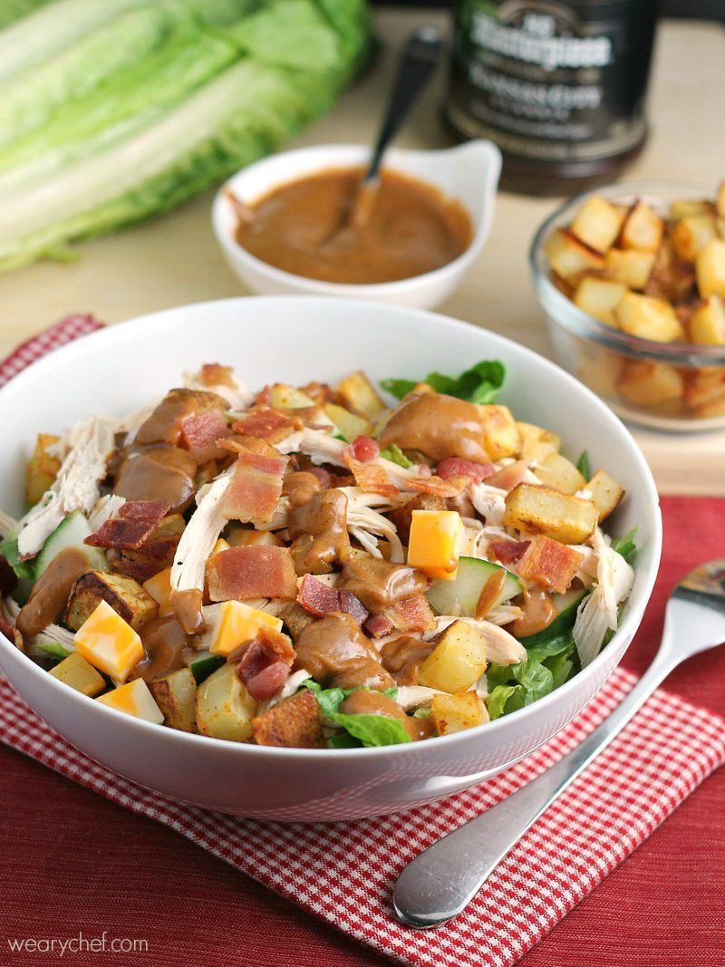 Loaded BBQ Chicken Salad Recipe