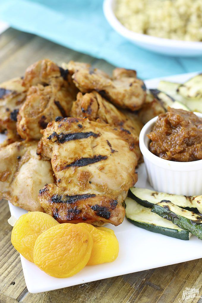 Apricot Barbecue Chicken | The Healthy Maven
