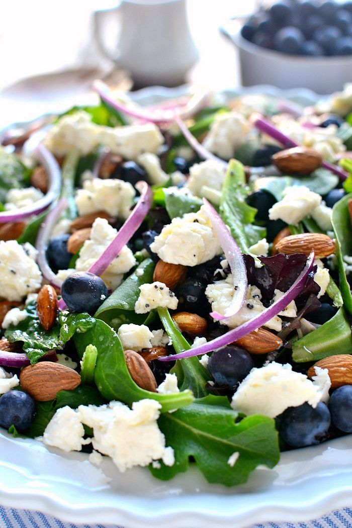 Blueberry Feta Salad by Lemon Tree Dwelling