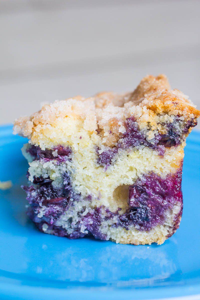 Lemon Blueberry Cornmeal Cake by Or Whatever You Do