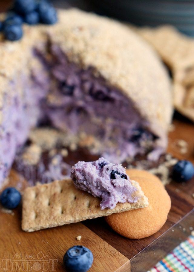 Blueberry Pie Cheeseball by Mom on Timeout