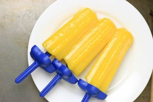 Mango Popsicles | First Time Foods