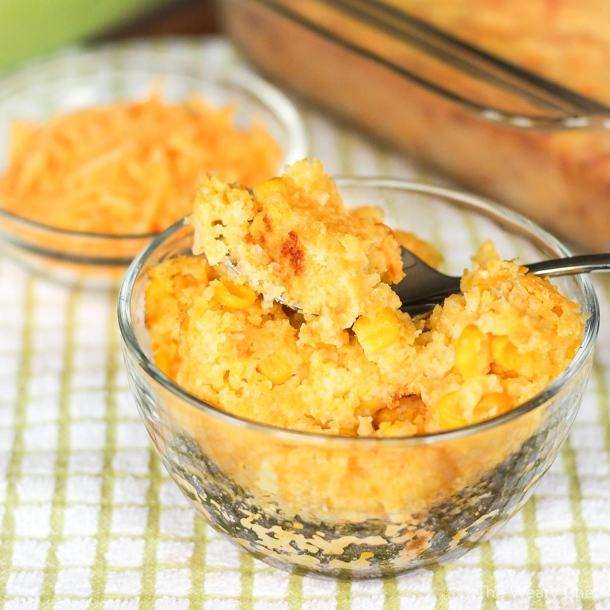 This old-fashioned Sweet Corn Pudding is a great holiday side dish, or pair it with pork or chicken any time of year!