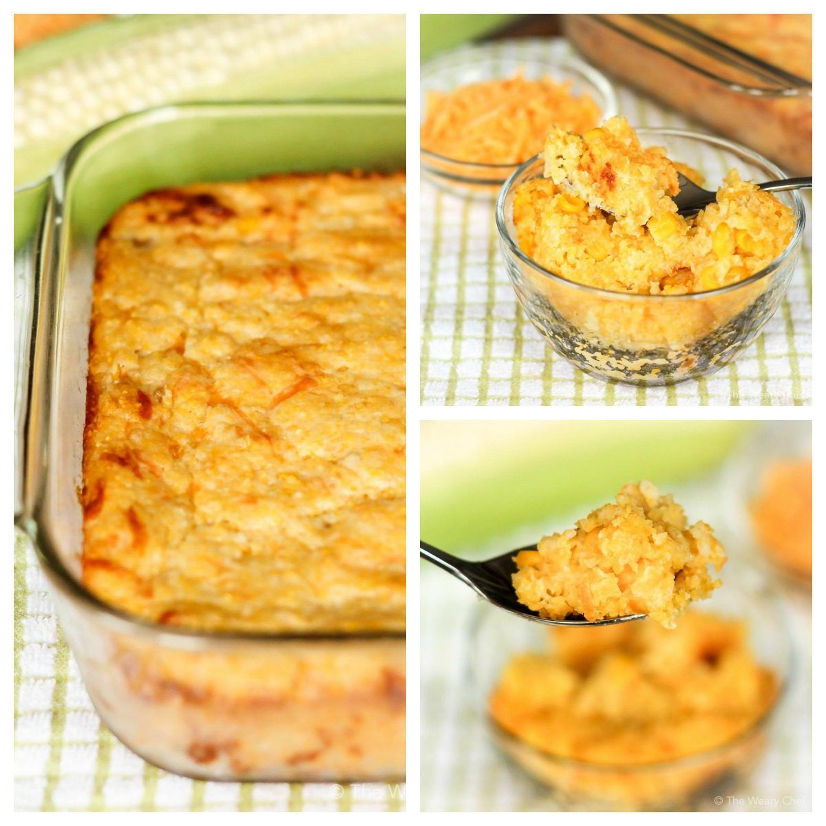 This old-fashioned Sweet Corn Pudding is a great holiday side dish, or pair it with pork or chicken any time of year!