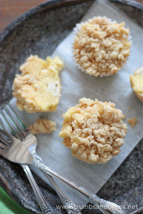 French Toast with Cream Cheese Streusel Muffins by Crumbs and Chaos