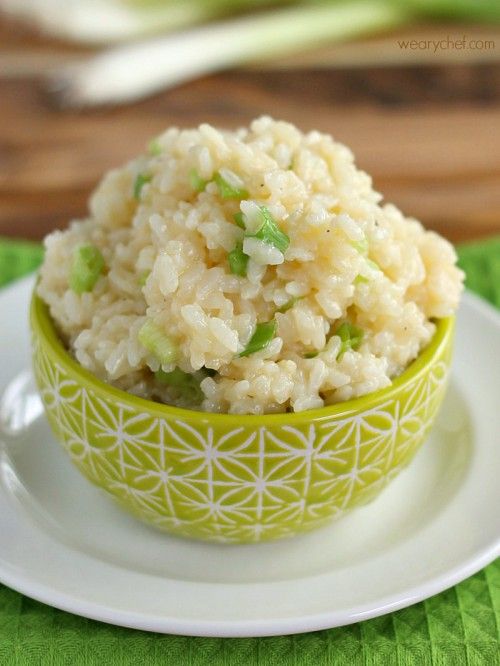 Cheddar Chive Rice - After you try this quick and easy side dish, you'll never go back to packaged rice mixes! - wearychef.com