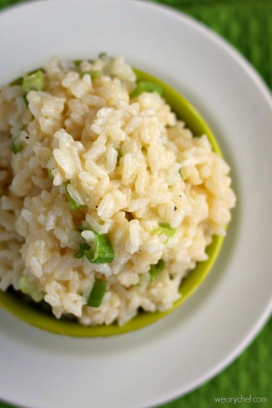 Cheddar Chive Rice - After you try this quick and easy side dish, you'll never go back to packaged rice mixes! - wearychef.com