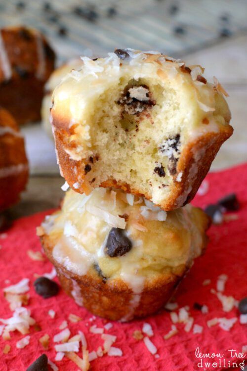 Coconut Chocolate Chip Muffins | Lemon Tree Dwelling