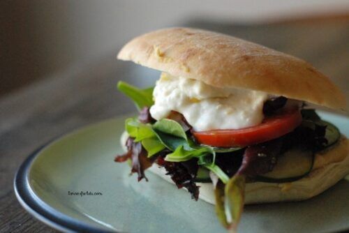 Greek Vegetarian Sandwiches | Lemons for Lulu