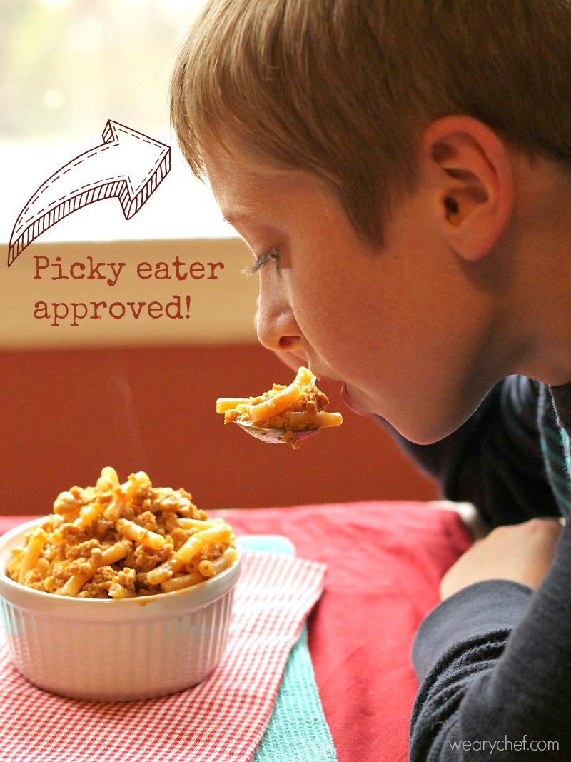 This simple recipe is just right when you need a VERY easy family-friendly dinner!
