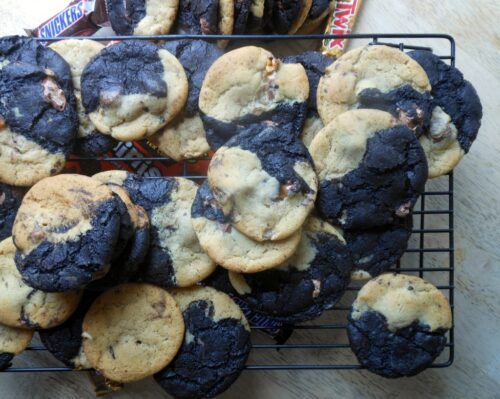 Candy Bar Swirl Cookies | Sugar Dish Me