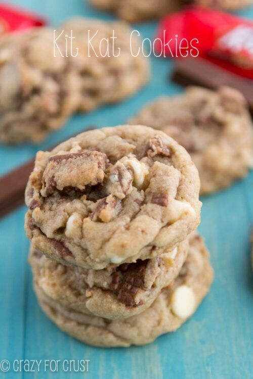 Kit Kat Cookies | Crazy for Crust