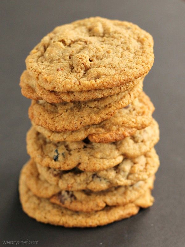 Chewy Chocolate Chip Granola Cookies