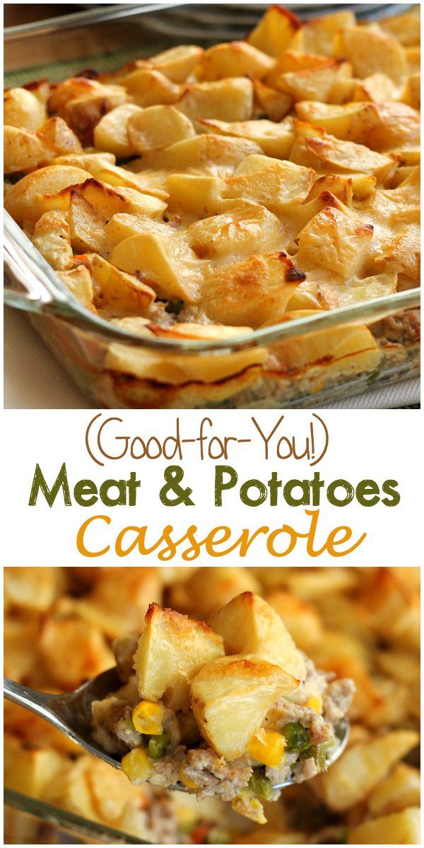 ground turkey and potatoes casserole recipe