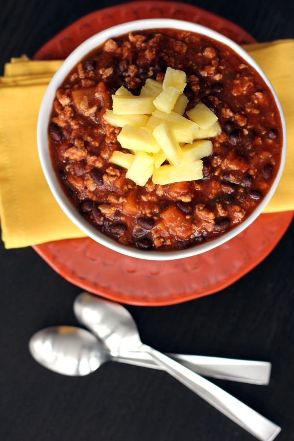 Pineapple Pork Chili | Melanie Makes