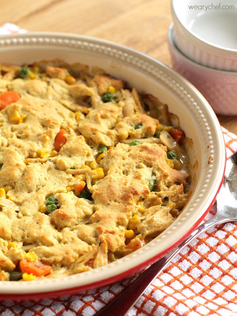 Quick Chicken Pot Pie in 30 Minutes! - The Weary Chef