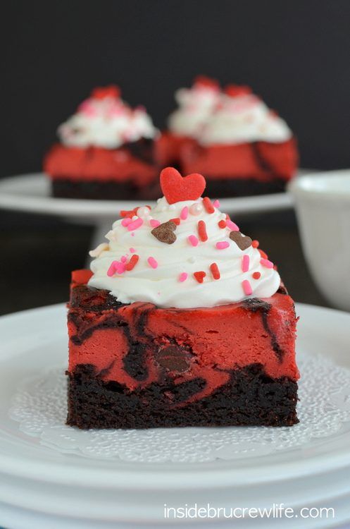 Red Velvet Cheesecake Brownies by Inside BruCrew Life