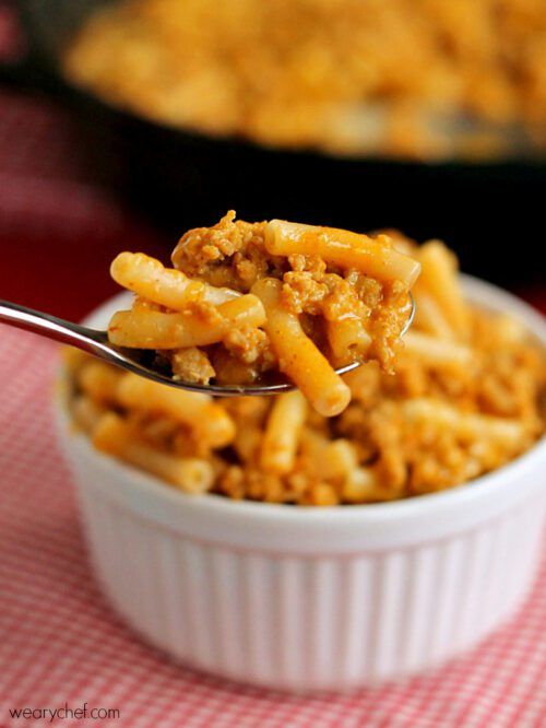 No-Brainer Taco Macaroni by The Weary Chef