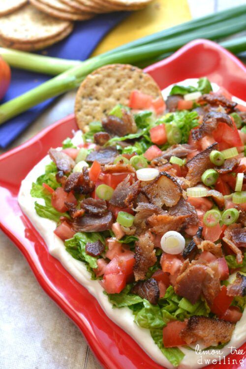 BLT Dip by Lemon Tree Dwelling