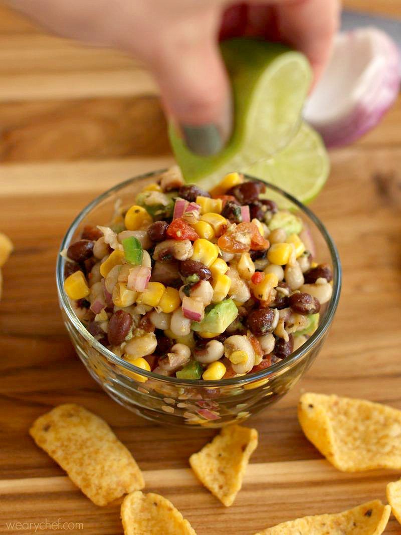 Black Eyed Pea Dip: California-Style Texas Caviar - The Weary Chef