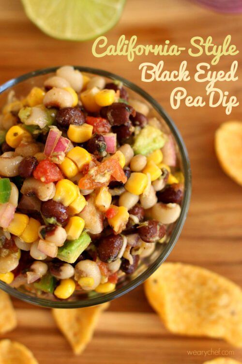 Black Eyed Pea Dip or Salsa - I'm adding some California flavor to Mississippi Caviar, a classic Southern appetizer!