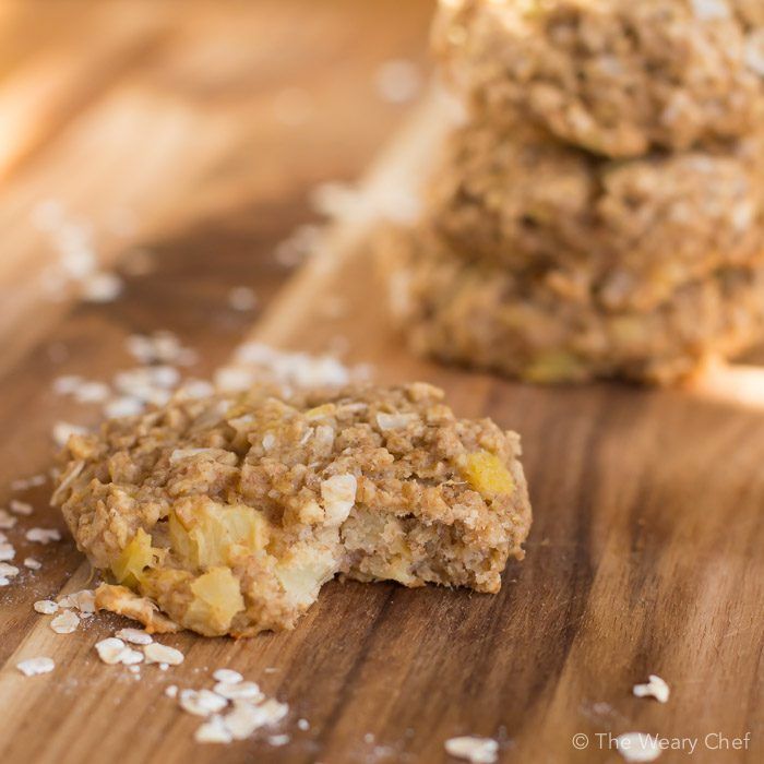 Tropical Oatmeal Breakfast Cookies