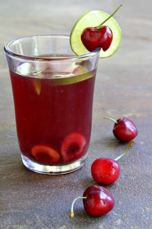 10 Sangria Recipes: Cherry Limeade Sangria by Recipe Girl