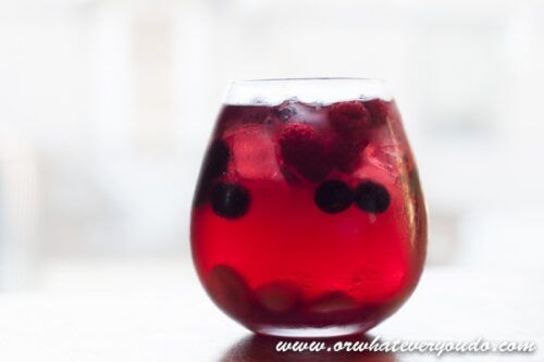 10 Sangria Recipes: Raspberry Basil Sangria by Or Whatever You Do 