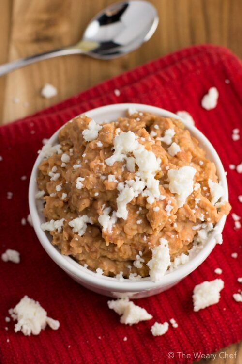 Cheater Refried Beans Recipe The Weary Chef
