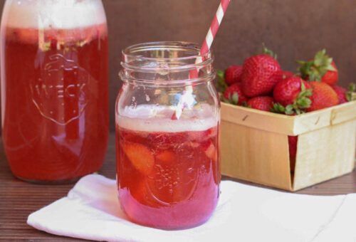 10 Sangria Recipes: Strawberry Sangria by Spoonful of Flavor 