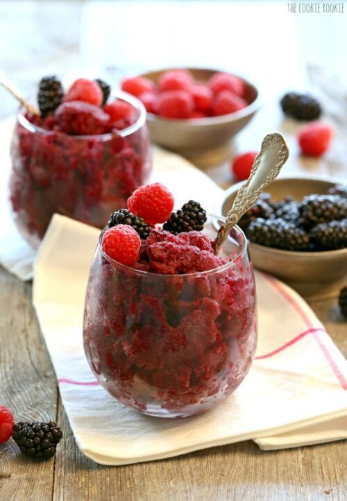 10 Sangria Recipes: Berry Wine Slush by The Cookie Rookie