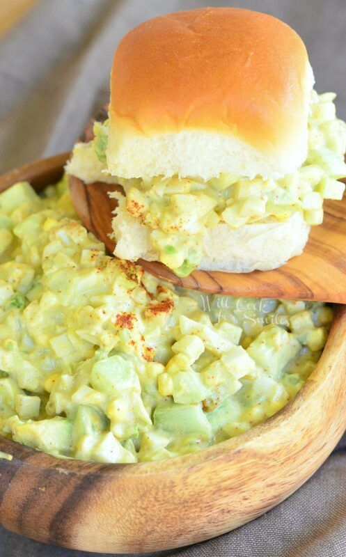 Avocado Cucumber Egg Salad by Will Cook for Smiles