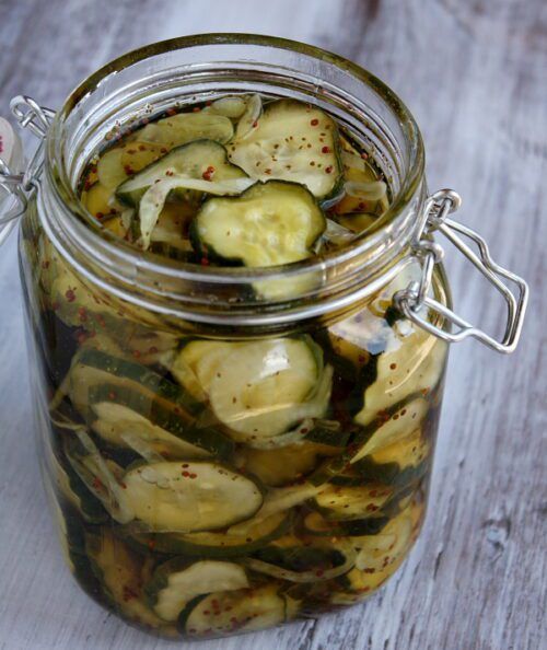 Bread and Butter Pickles by Recipe Girl