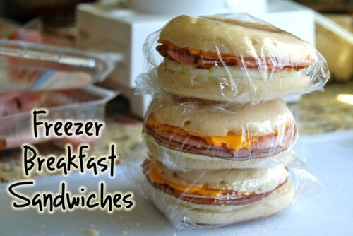 Freezer Breakfast Sandwiches by Flying on Jess Fuel