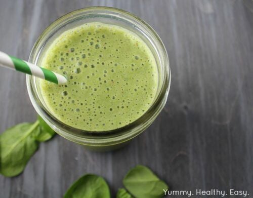 Healthy Green Smoothie (the kids like!) by Yummy Healthy Easy