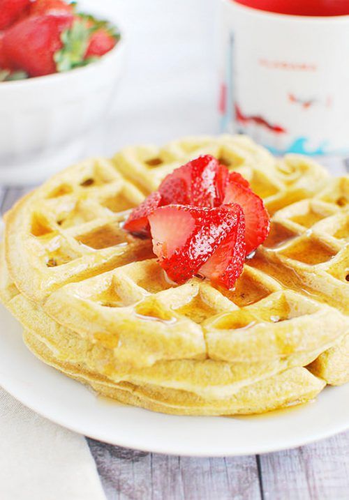 Coconut Flour Waffles by Fake Ginger