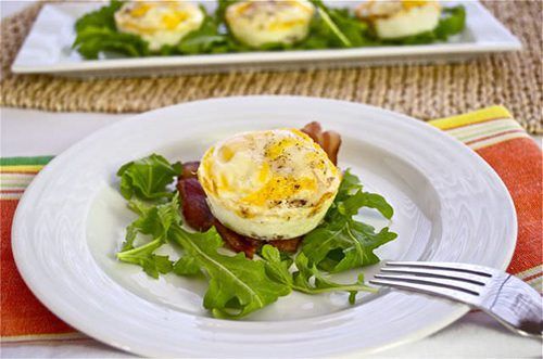 Egg and Bacon Breakfast Cups by Flavor the Moments