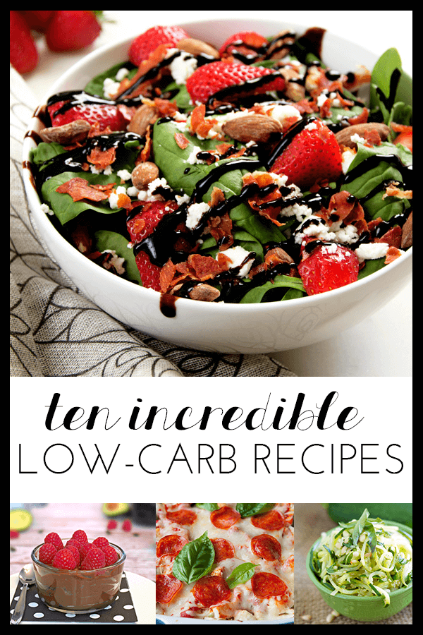 Here are ten very excellent (and very delicious) low-carb recipes that'll make you wonder why you ever needed carbs in the first place.