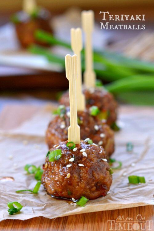 Teriyaki Meatballs by Mom on Timeout